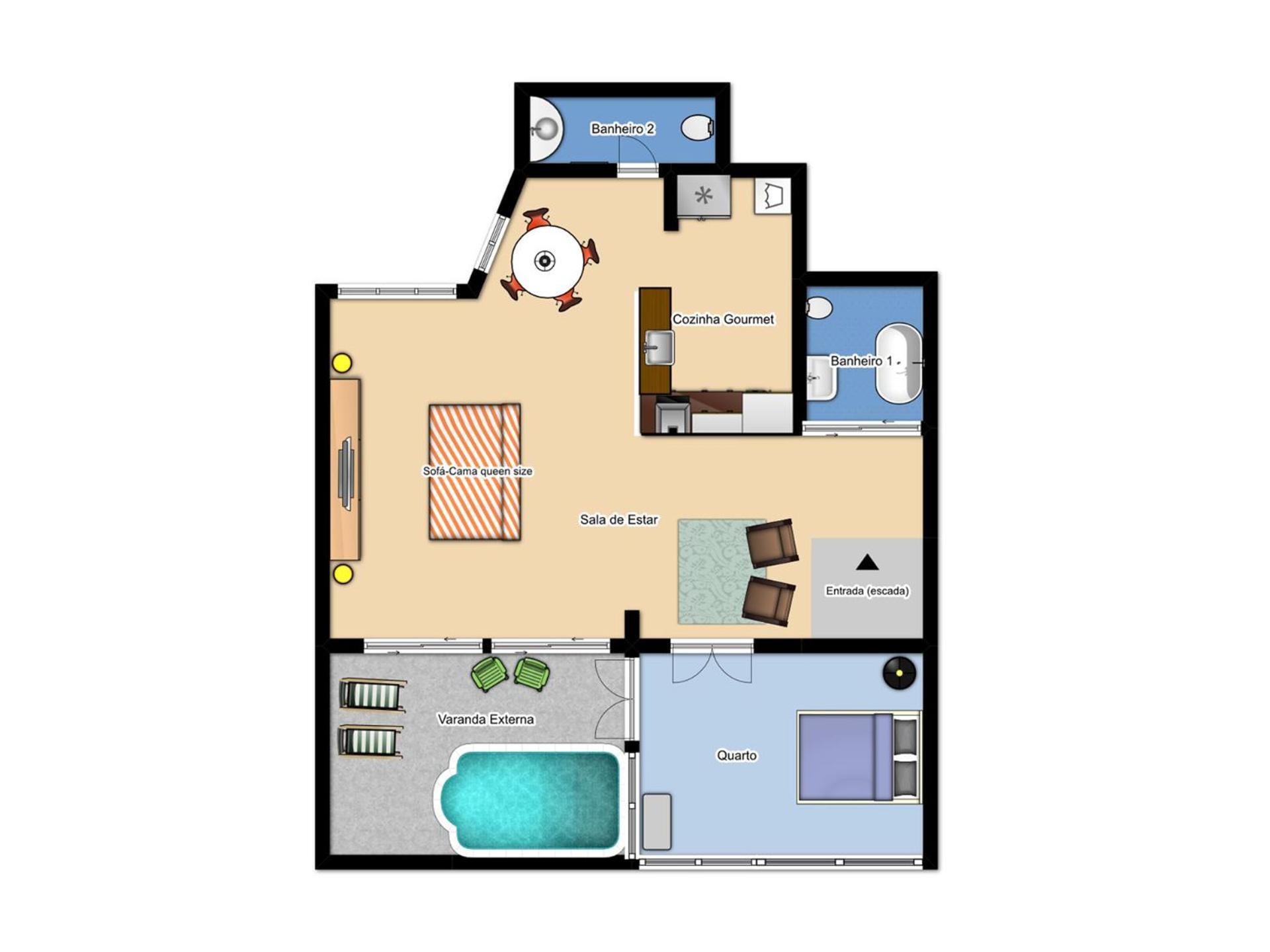Lux 12 - Cobertura Romantica Com Piscina Aquecida E Vista Mar Appartement