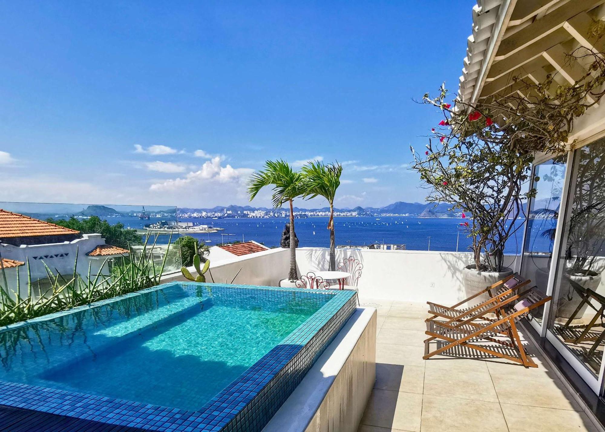 Lux 12 - Cobertura Romantica Com Piscina Aquecida E Vista Mar Appartamento